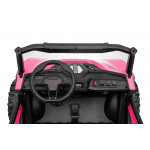 Elektrická bugina - Buggy 4x4 - ružová